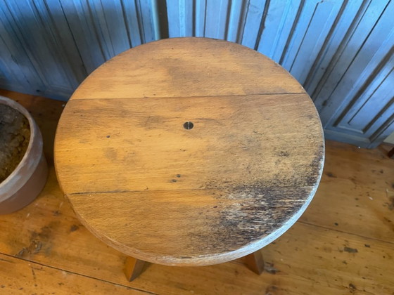 Image 1 of Swivel stool Stool Side table French