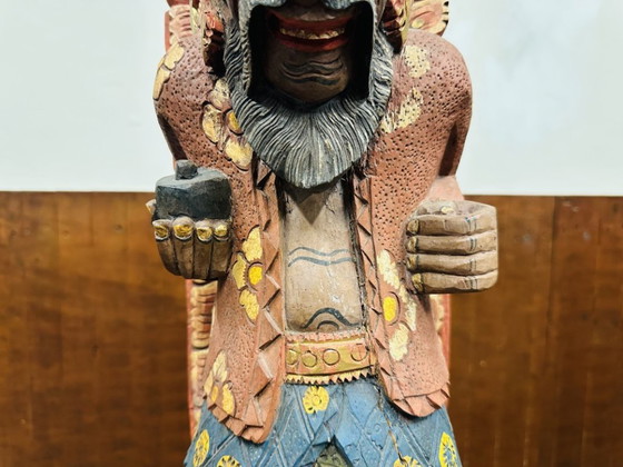 Statua Antica Balinese di Sacerdote Pendeta – Sculture, Legno (photo 11 of 14)