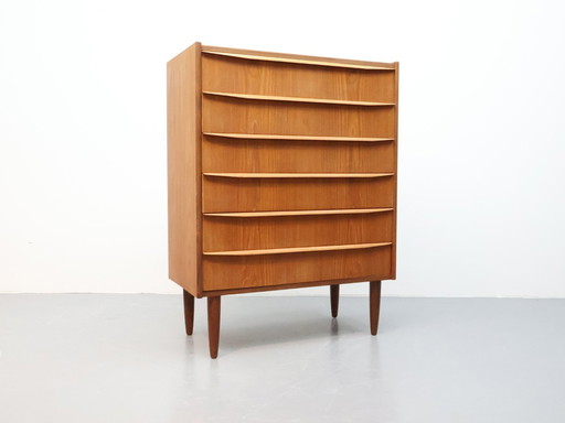 Große Vintage Kommode Teak Dänemark