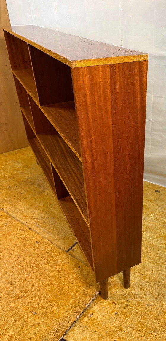 Image 1 of Mid Century Retro Teak Bookcase Circa 1960 Danish Design Scandinavian Influence British Quality   A stylish and practical 