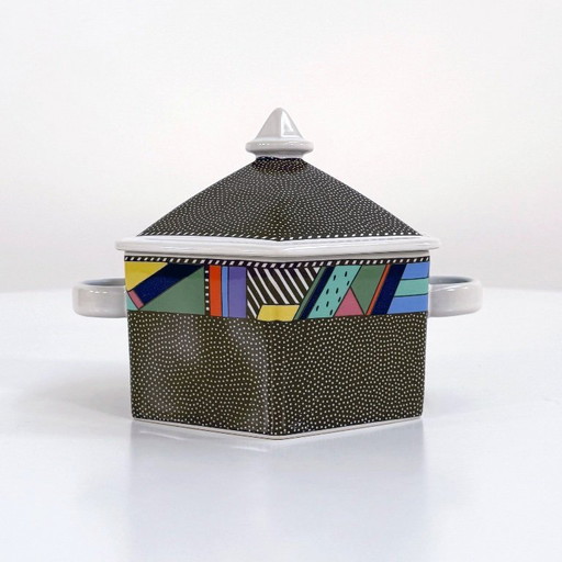 Cookie Jar Metropol par Barbara Brenner pour Rosenthal Studio Line, 1990