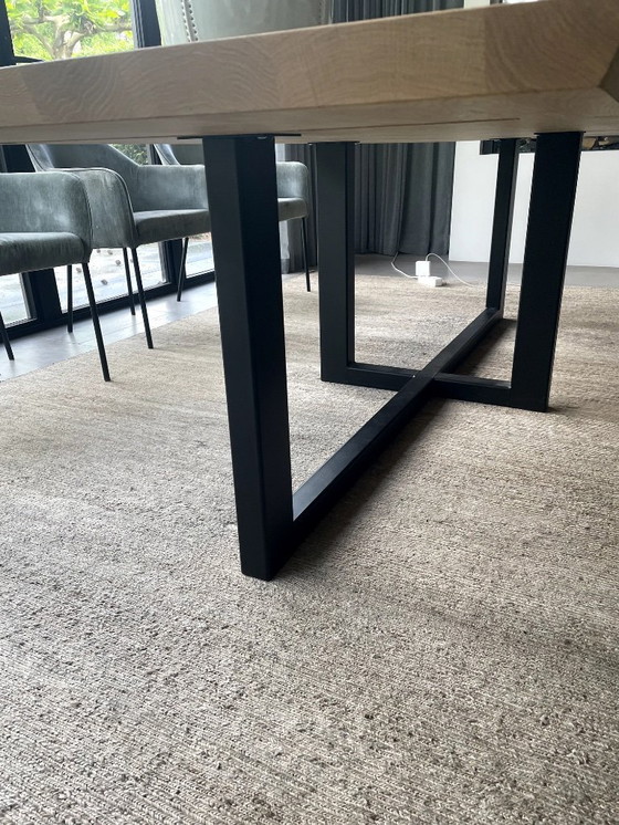 Image 1 of Base de table de salle à manger en acier 'Louise' par Table du Sud