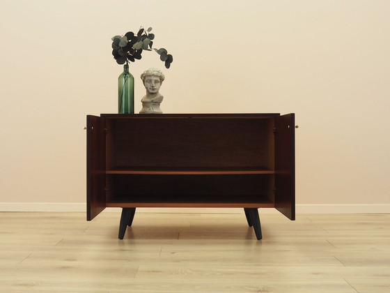Armario danés chapado en palisandro con estante ajustable, década de 1970. – Aparadores, Wood (photo 3 of 14)