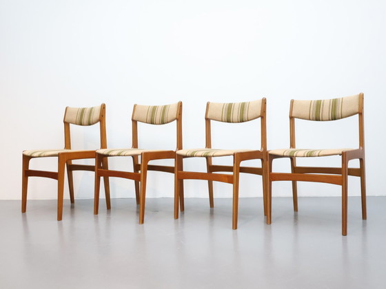 Image 1 of Set Of 4 Danish Dining Chairs