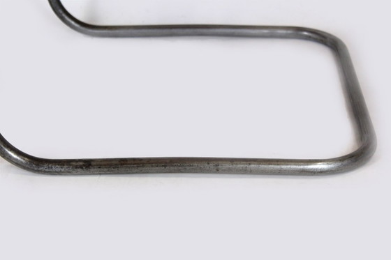 Image 1 of Gerestaureerde Bauhaus B34 cantileverstoel van multiplex en chroom, ontworpen door Marcel Breuer, begin jaren 30.