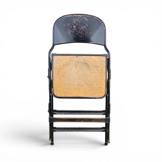 12 x Clarin Corporation folding chair / USA 1920s (photo 5 of 19)
