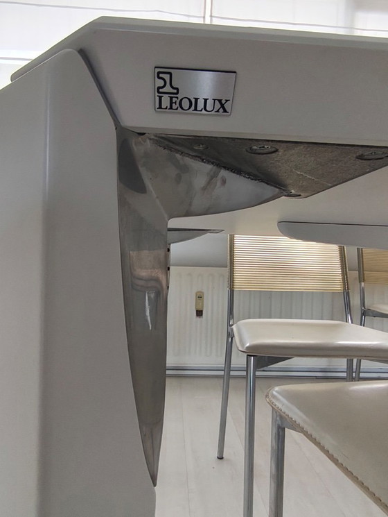 Image 1 of White Designer Dining Table Leolux