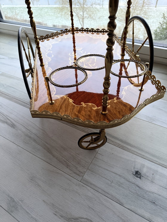 Image 1 of Italian serving trolley – Modello Depositato