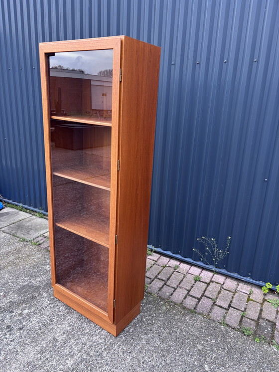 Image 1 of Vintage Teak Vitrinekast Kast