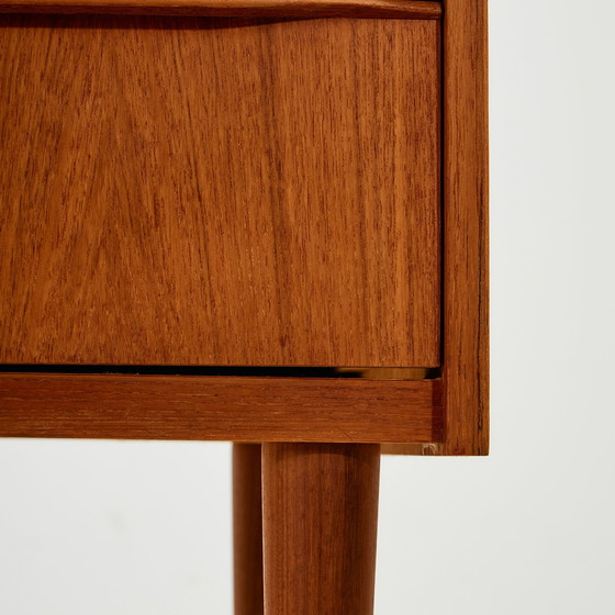 Image 1 of MK11148 Cómoda de teca restaurada con seis cajones