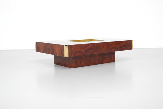 Image 1 of Salontafel "Alveo", toegeschreven aan Willy Rizzo voor Mario Sabot, Italië, jaren 70.