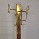 Hollywood regency gouden / brons kapstok