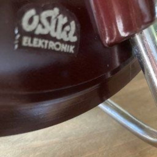 Lámpara cohete vintage de la era espacial de Ostra Elektronik (década de 1960)