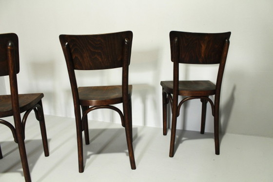 Sedie da Pub Thonet H-48, anni '30, Set di 4 – Sedie da pranzo, Legno (photo 11 of 17)