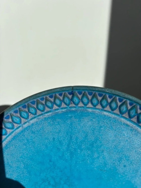 8x Vintage Ceramano "Sapphire" Breakfast Plates - 60s - West Germany – Ceramano Germany, Crockery, Ceramic (photo 9 of 9)