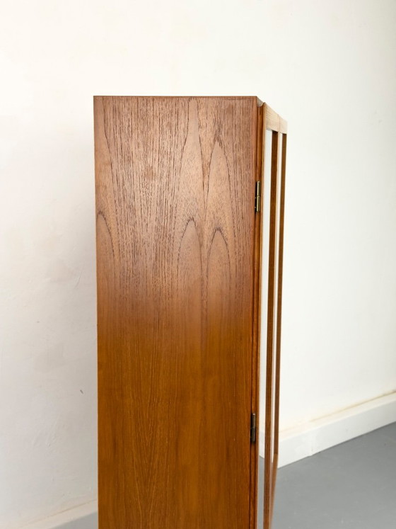 Teak Cabinet With Glass Doors From Omann Jun, 1960s – Display cabinets, Wood (photo 11 of 20)