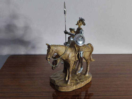 Image 1 of Don Quixote and Sancho Panza figurine (made of resin)