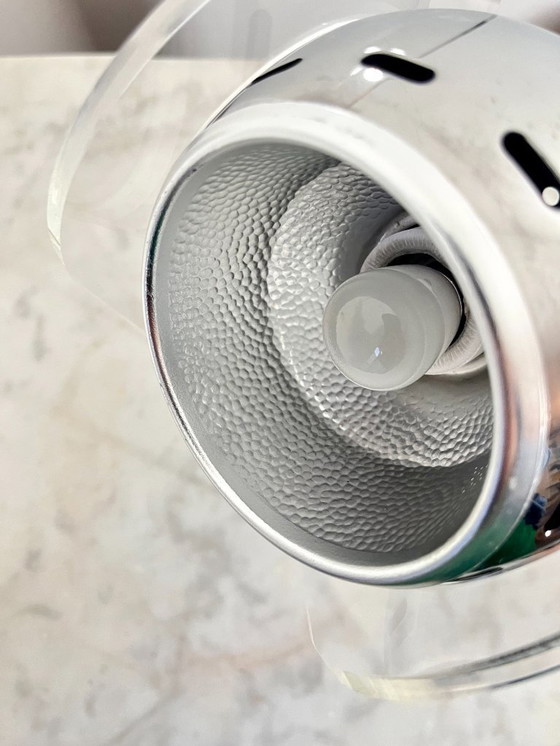 Image 1 of Lampada da tavolo vintage in acrilico Space Age di Gino Sarfatti per Arteluce, Italia, anni '60/'70