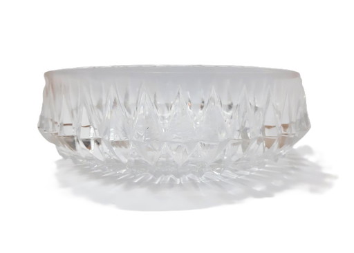 Grande fruttiera in cristallo vintage