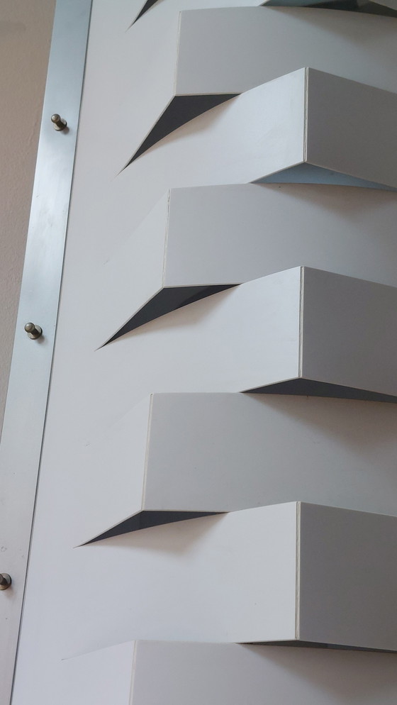 Image 1 of Lampadaire design postmoderne Slamp Samuel Parker Italie Aluminium Plastique