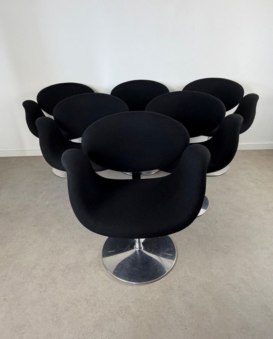 Image 1 of Artifort little tulip Pierre Paulin set van 6