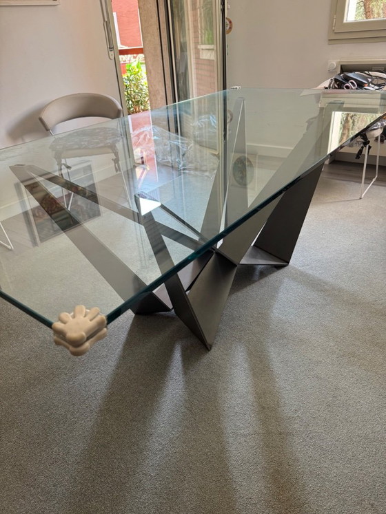 Cattelan Italia Skorpio Table – 200 × 100 cm – Original – Dining tables, Crystal (photo 2 of 5)