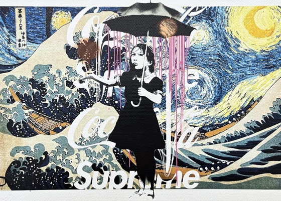 Image 1 of Death Nyc - Hokusai e Banksy Nola - Edizione limitata con certificato