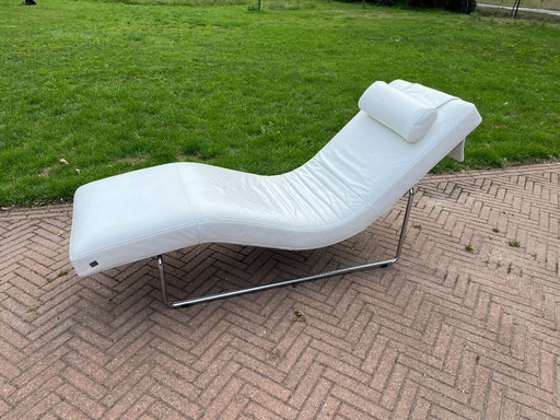 Rolf Benz daybed 680 wit leer