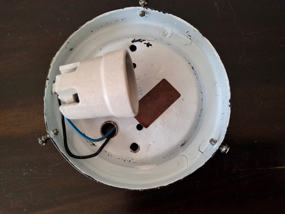 Image 1 of Plafoniera vintage in vetro jaren anni 60/70