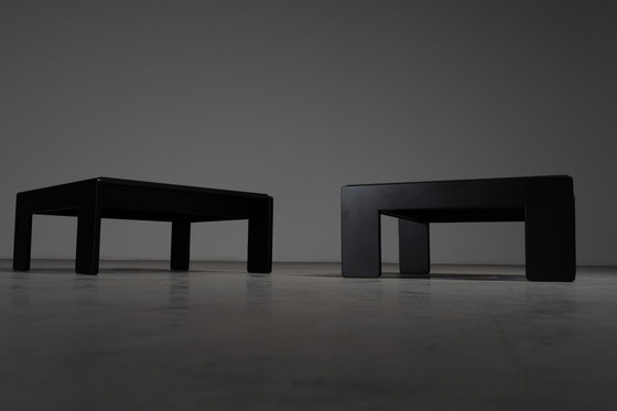 Image 1 of 2x Table basse Knoll Gavina 'Bastiano' - Tobia & Afra Scarpa