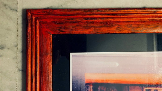 Image 1 of Photographie encadrée – Silhouette de femme (30×40 cm) – Édition limitée