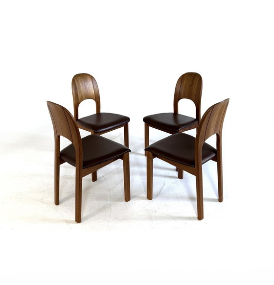 Image 1 of 4x vintage Danish dining chair, Holstebro Møbelfabrik '70
