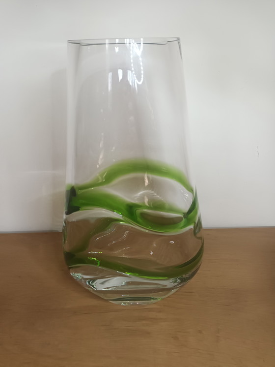 Image 1 of Kronos crystal vase.