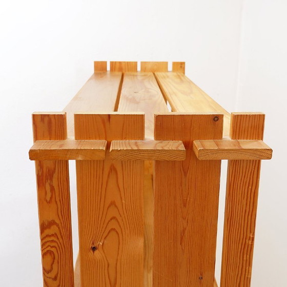 Image 1 of Vintage grenen plank in de stijl van Maison Regain, jaren 80.
