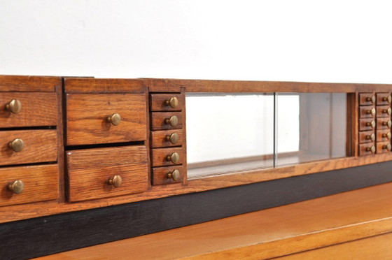 Vetrina da Banco Antica in Rovere, Anni '10 – Vetrine, Wood, Vintage (photo 3 of 16)