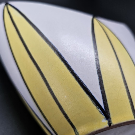 Image 1 of Steuler Ceramics Plant Pot/Planter/Bowl/Candy Dish with Handle, Retro Vintage 50s/60s