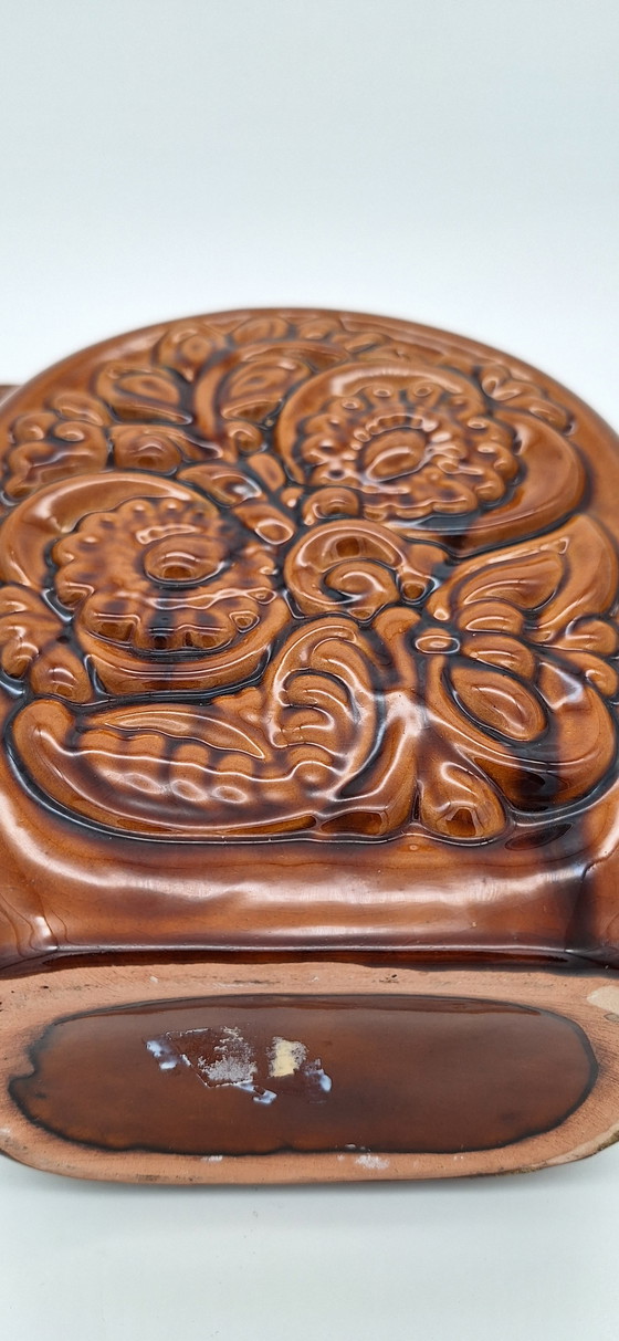 Image 1 of Kumanets ukrainiens vintage, faïence Vasilkov