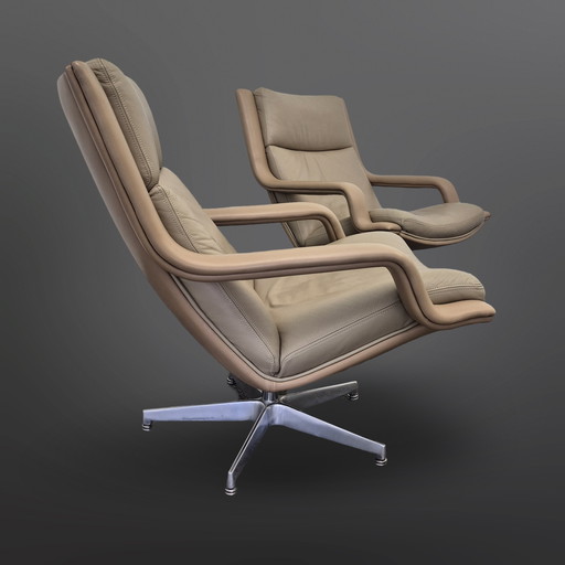 Ensemble de 2 Fauteuils F152 G. Harcourt Artifort, 1970