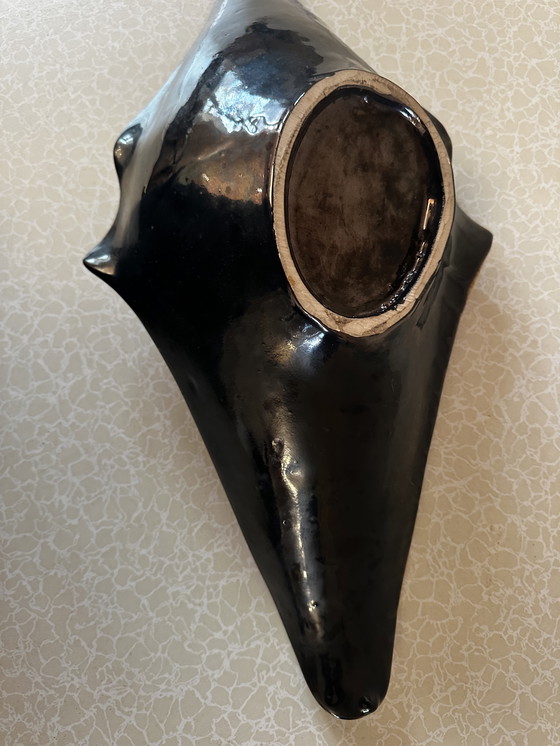 Image 1 of Large vintage ceramic bowl/empty pocket attributed to Vallauris