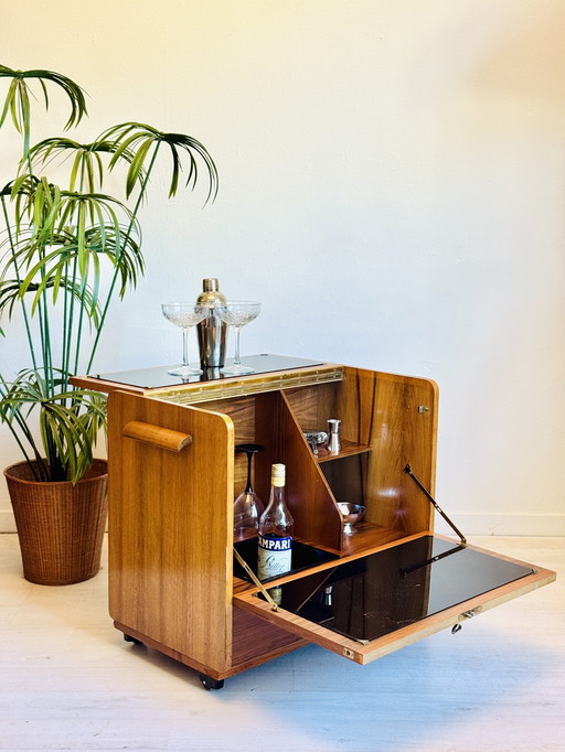 Vintage minibar bar cart 1950s/60s