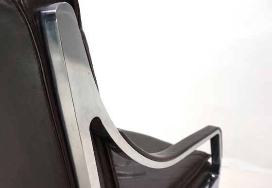 Image 1 of Knoll Art Collection Leder-Loungesessel von Rudolf B. Glatzel, 1970