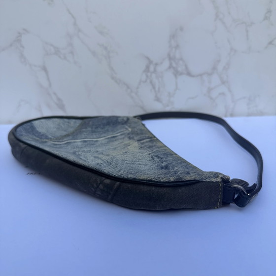 Christian Dior Saddle bag denim Speedway rare – Crossbody bags, Leather, Vintage (photo 6 of 15)