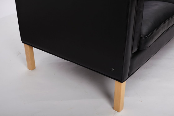 Image 1 of Divano in pelle Prodotto da Hurup Møbelfabrik, Danimarca anni '70