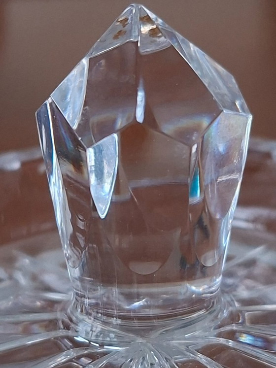 Image 1 of Bohemian Crystal - honey/jam jar