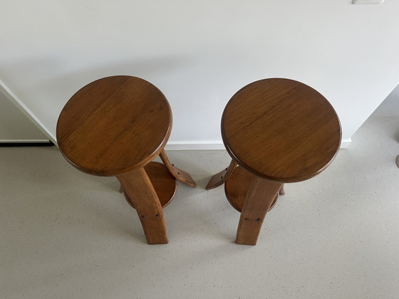 Image 1 of Vintage brutalist barstool - bar stool - stool