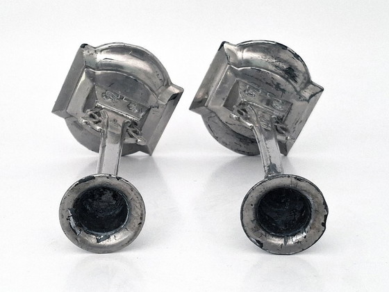 Image 1 of Set di candelieri in stile Art Nouveau