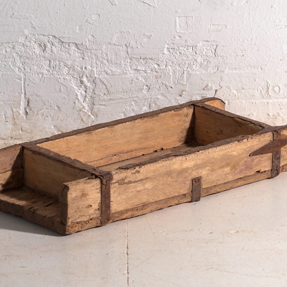 Antique Chinese wooden brick mould in pine – China, circa 1900 – Decorative Objects, Iron, Rustic (photo 4 of 40)