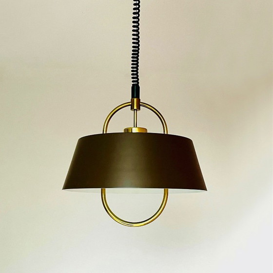 Image 1 of Lampada a sospensione vintage Hercules di Jo Hammerborg di Jo Hammerborg per Fog e Mørup, 1960