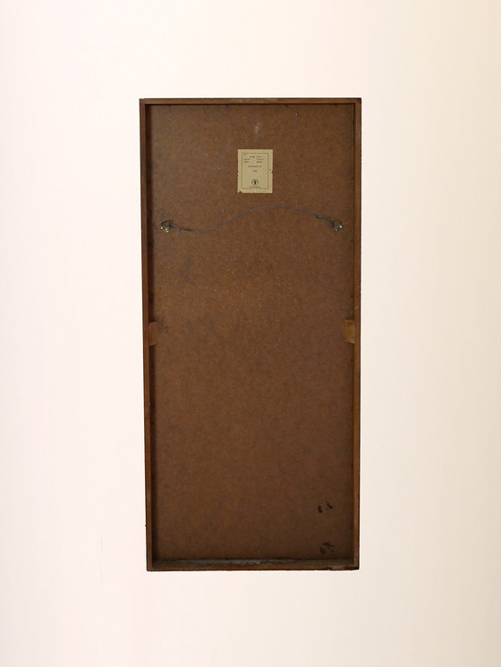 Image 1 of Vintage Scandinavian Teak Mirror, 1950s