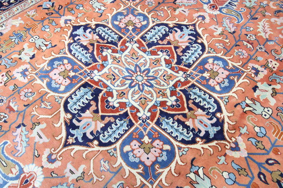 Image 1 of Tapis persan original noué à la main Heriz 360 x 285 cm